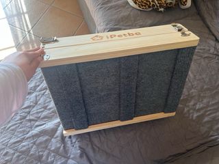 Rampa per cani iPetba grigia