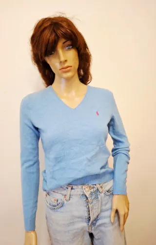 Jersey Polo Ralph Lauren Azul Talla XS