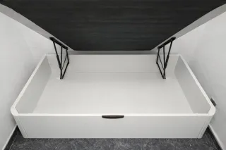 Habitacion infantil modular blanco y verde