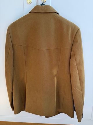 Chaqueta NUEVA ante marrón Mango Talla M