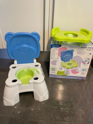Orinal Bebé Taburete Osito 3 en 1 Juguettos.