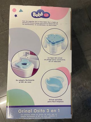 Orinal Bebé Taburete Osito 3 en 1 Juguettos.