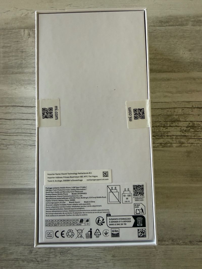 Xiaomi 17 512GB Negro Nuevo Factura afbeelding 3