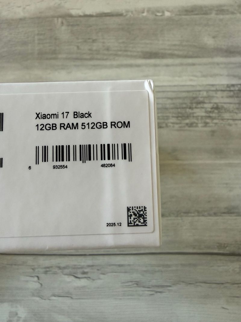 Xiaomi 17 512GB Negro Nuevo Factura afbeelding 4