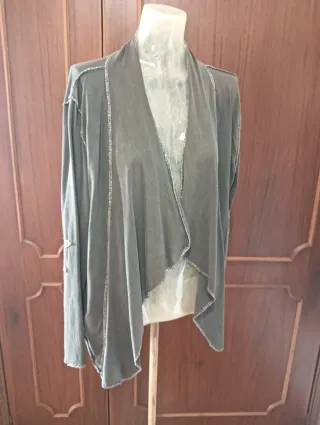 Giacca Pittarello con lurex argento