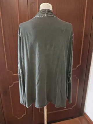 Giacca Pittarello con lurex argento