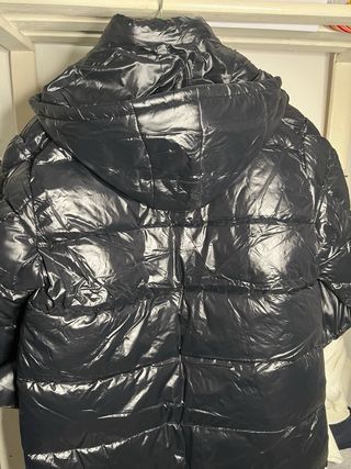 Chaqueta Moncler Negra Talla L