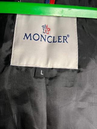 Chaqueta Moncler Negra Talla L