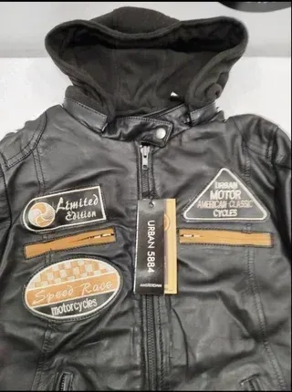 Chaqueta Negra Urban 5884 Mujer