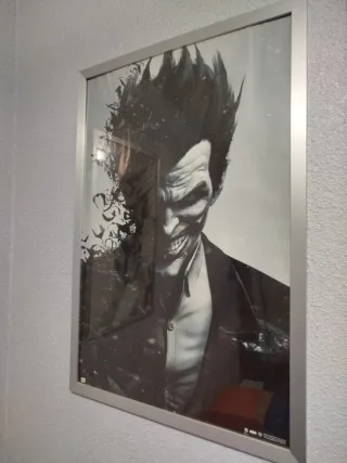 Póster Star Wars The Force Awakens enmarcado