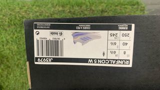 Zapatilla Adidas Runfalcon 5 Mujer Gris Lila