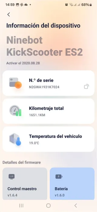 Patinete eléctrico Segway Ninebot