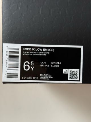 Nike Kobe 9 EM Low TB Lakers Away [39]