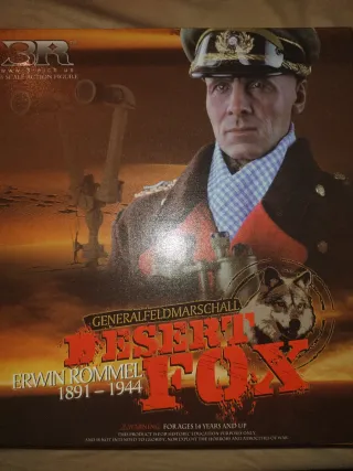 Figura 3R 1/6 Erwin Rommel Desert Fox de segunda mano por 500 EUR