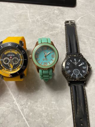 Lote de 5 Relojes