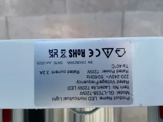 Foco LED para cultivo interior