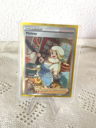 Carta Pokémon Melony Entrenador Supporter