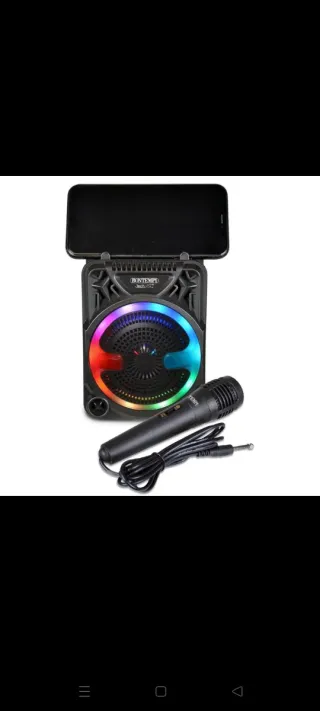 Cassa Bluetooth Bontempi con Microfono RGB