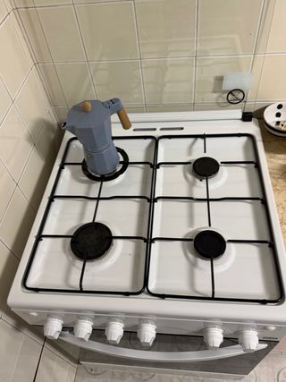 Cocina de gas butano Zanussi