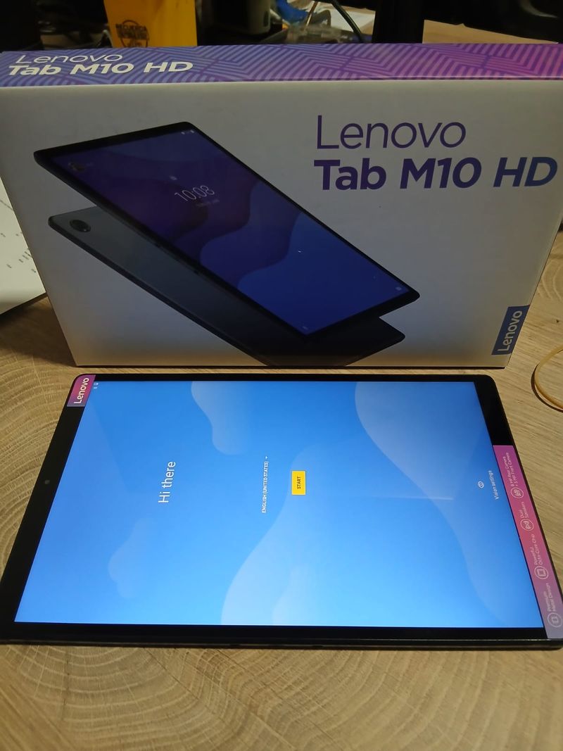 Tablet Lenovo Tab M10 HD Negra