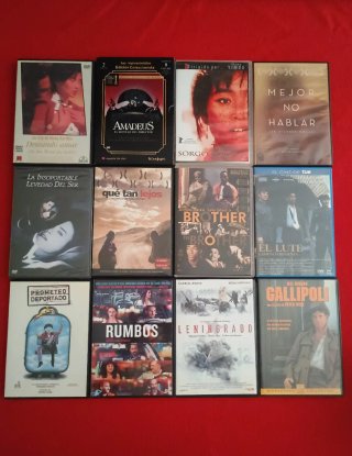 Dvd películas a 5€ unidad cine actual