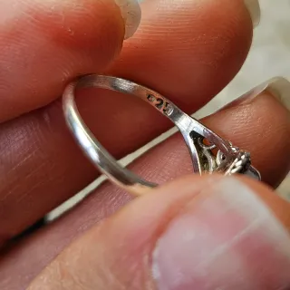 Anillo Plata 925 con Granate