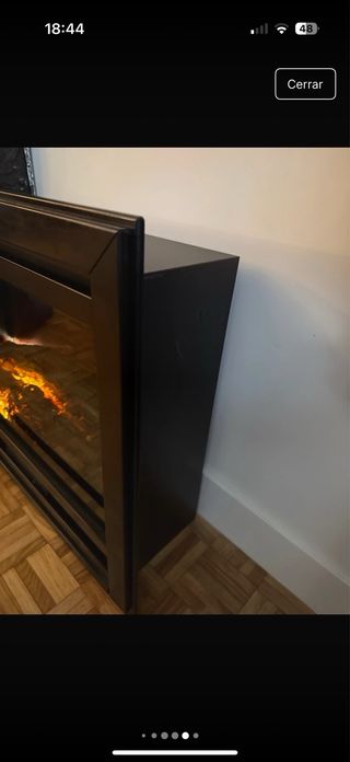 Chimenea eléctrica decorativa