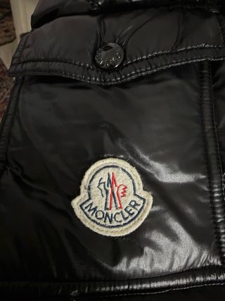 Moncler Maya nero taglia S piumino