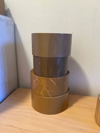 Precinto marrón para embalaje