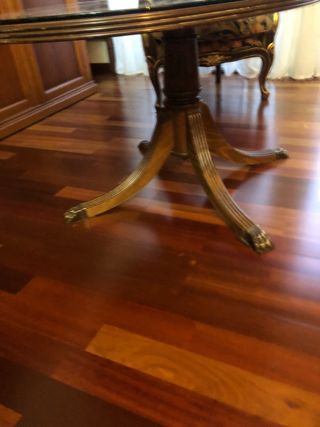 Mesa de centro madera y cristal