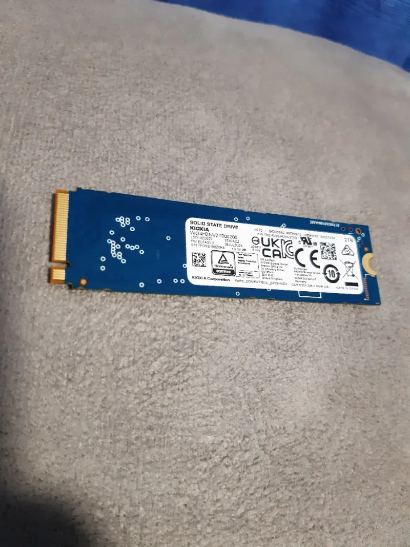 SSD 2Tb Kioxia Exceria Plus NVMe PCIe 4.0 afbeelding 2