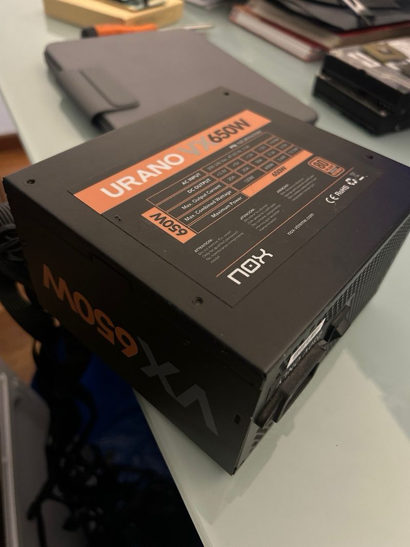 Fuente Alimentación Nox VX650W 80+ bronze afbeelding 3