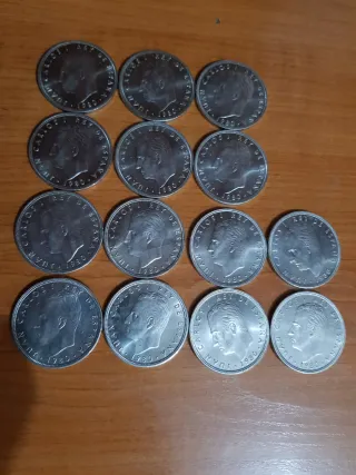 Lote 14 monedas 100 pesetas Mundial 82