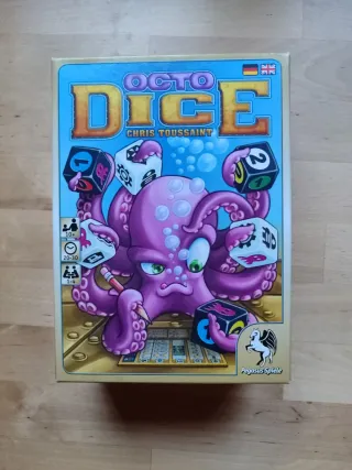 Juego de mesa Octo Dice.