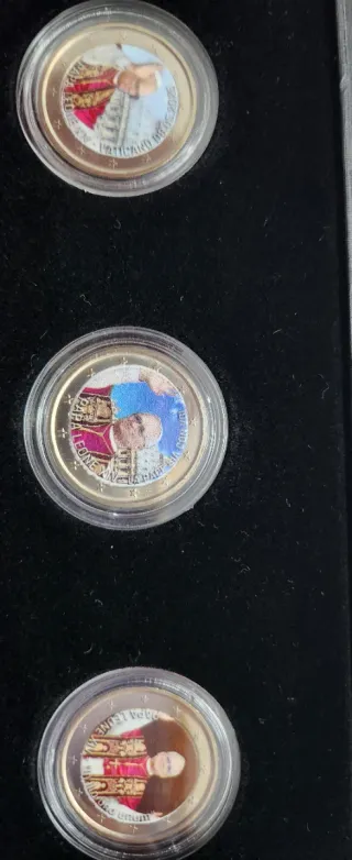 Estuche Monedas 2€ Papa Leone XIV