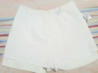 Pantaloncino donna bianco