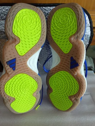 Zapatillas Adidas Azul y Verde