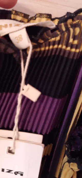 Vestido cóctel abstracto