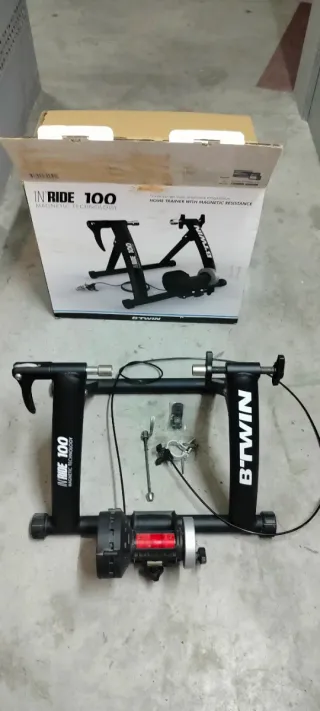 Rodillo Ciclismo B'Twin In'Ride 100