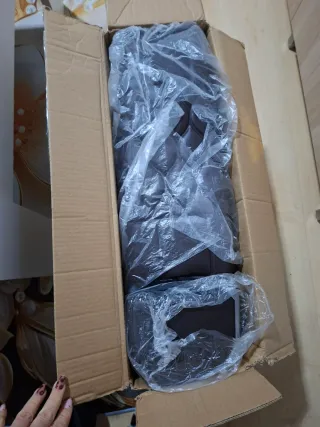 Colchoneta de masaje marrón