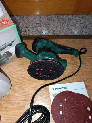 Lijadora excéntrica Parkside nuevo