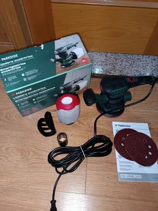 Lijadora excéntrica Parkside nuevo