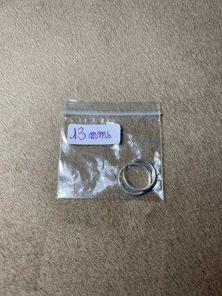 Pendientes Aro Plata 925 - 13mm