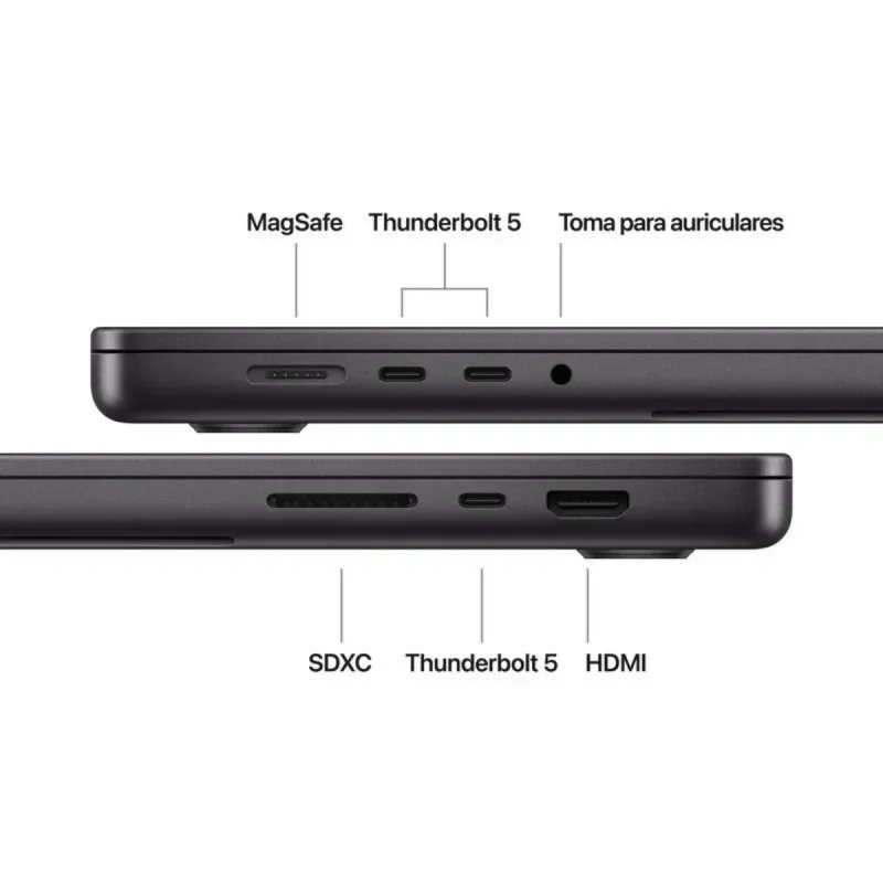 MacBook Pro 16 M5 Pro 48GB 1TB 20-Core GPU Negro afbeelding 3