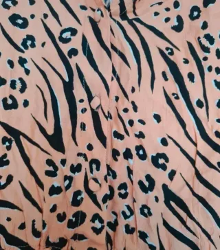 Vestito Midi ONLY Fantasia Animalier - Taglia S