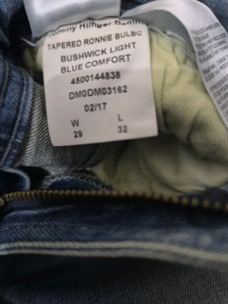 Vaqueros Tommy Hilfiger Azules