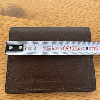 Tarjetero Piel Calvin Klein Jeans Marrón Nuevo