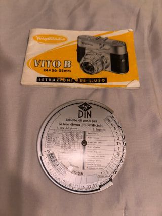 Voigtländer Vito B Fotocamera Vintage Anni '50