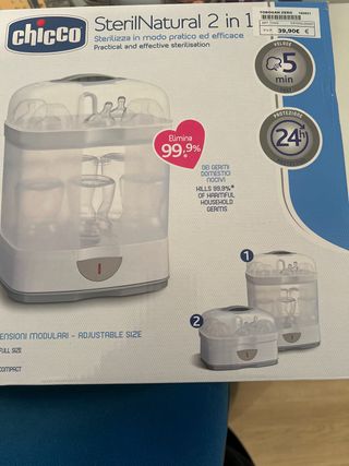 Esterilizador Chicco SterilNatural 2 en 1