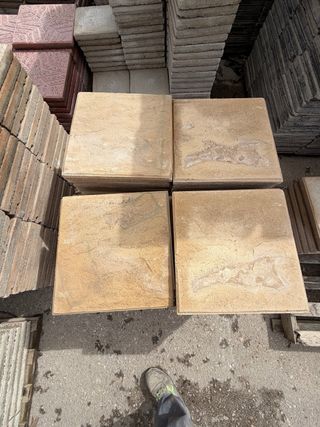 Baldosa de terrazo con diseño 40x40